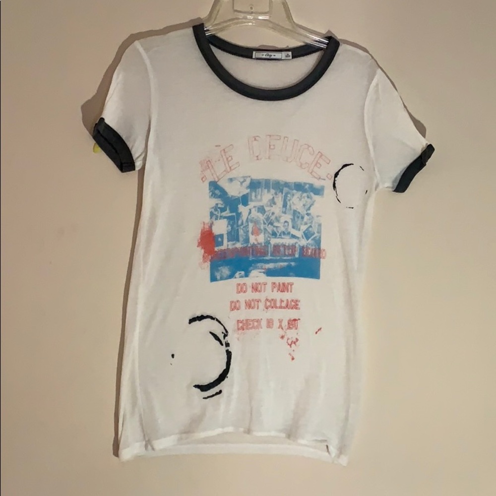 Obey sheer graphic tee